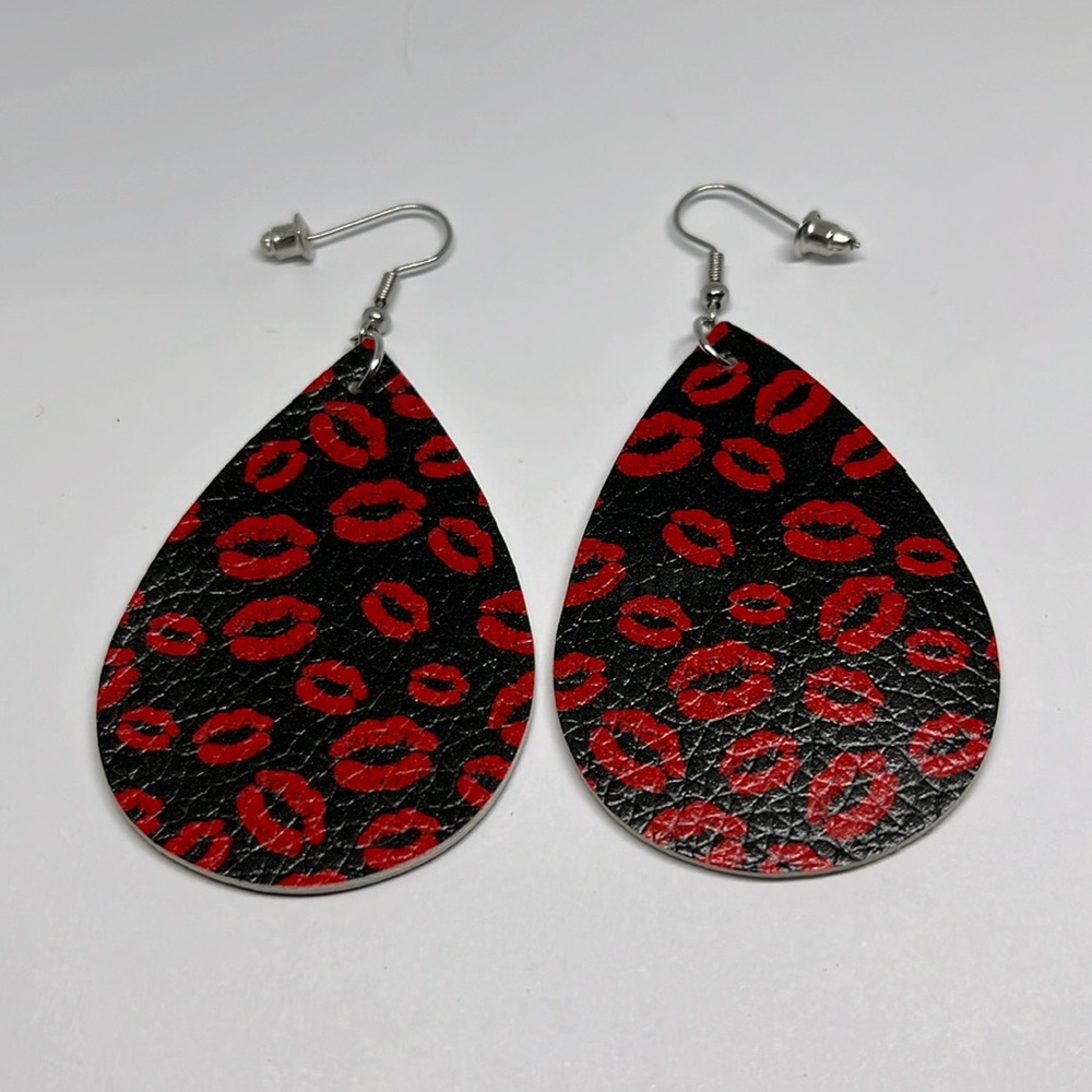 Earrings‎ valentines dangle cute statement mom daughter gift grandma Gigi girl
